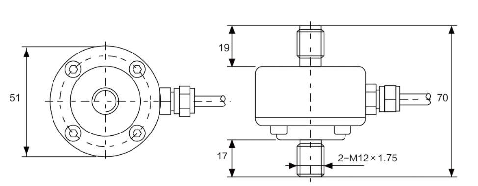 TQ-M2微型稱重傳感器