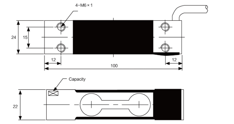 TQ-L14平行梁稱重傳感器